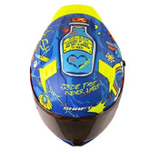 Casco Shaft 504 Love and Hate Azul